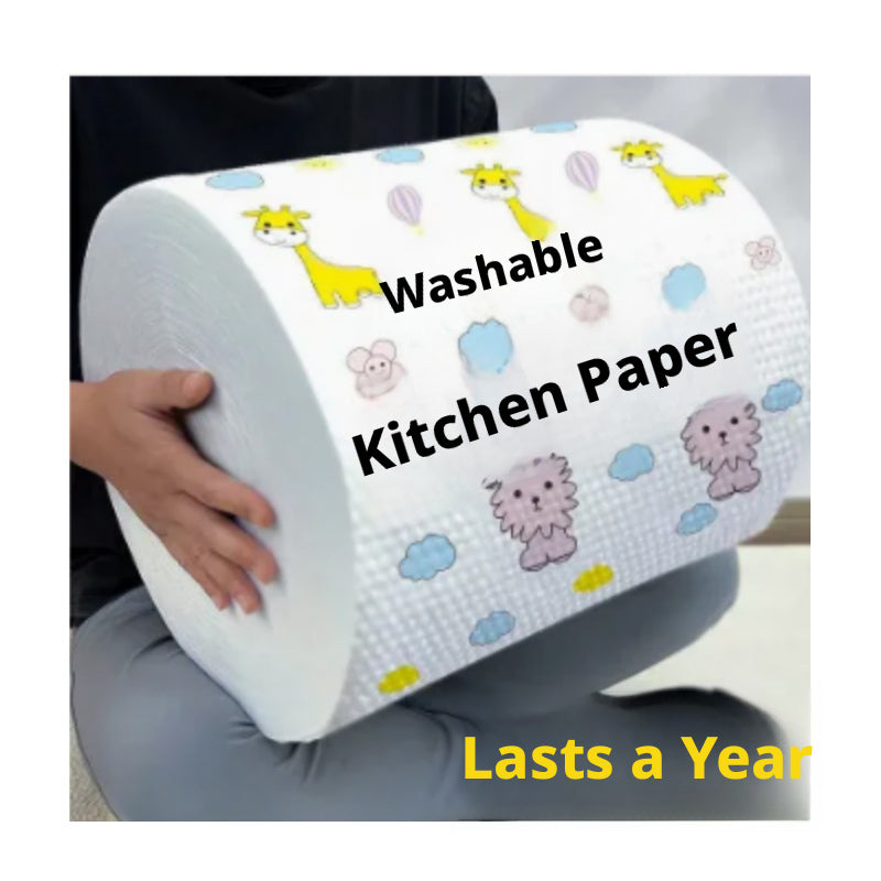 Kitchen rag paper-printed version-small roll-20 * 20 -40-1 roll