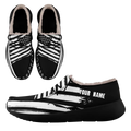 Personalized USA Flag Sneakers, Custom Stars and Stripes Loafer Shoes, Fur Lining Shoe, Pride in Comfort,FN042-24020304-3b