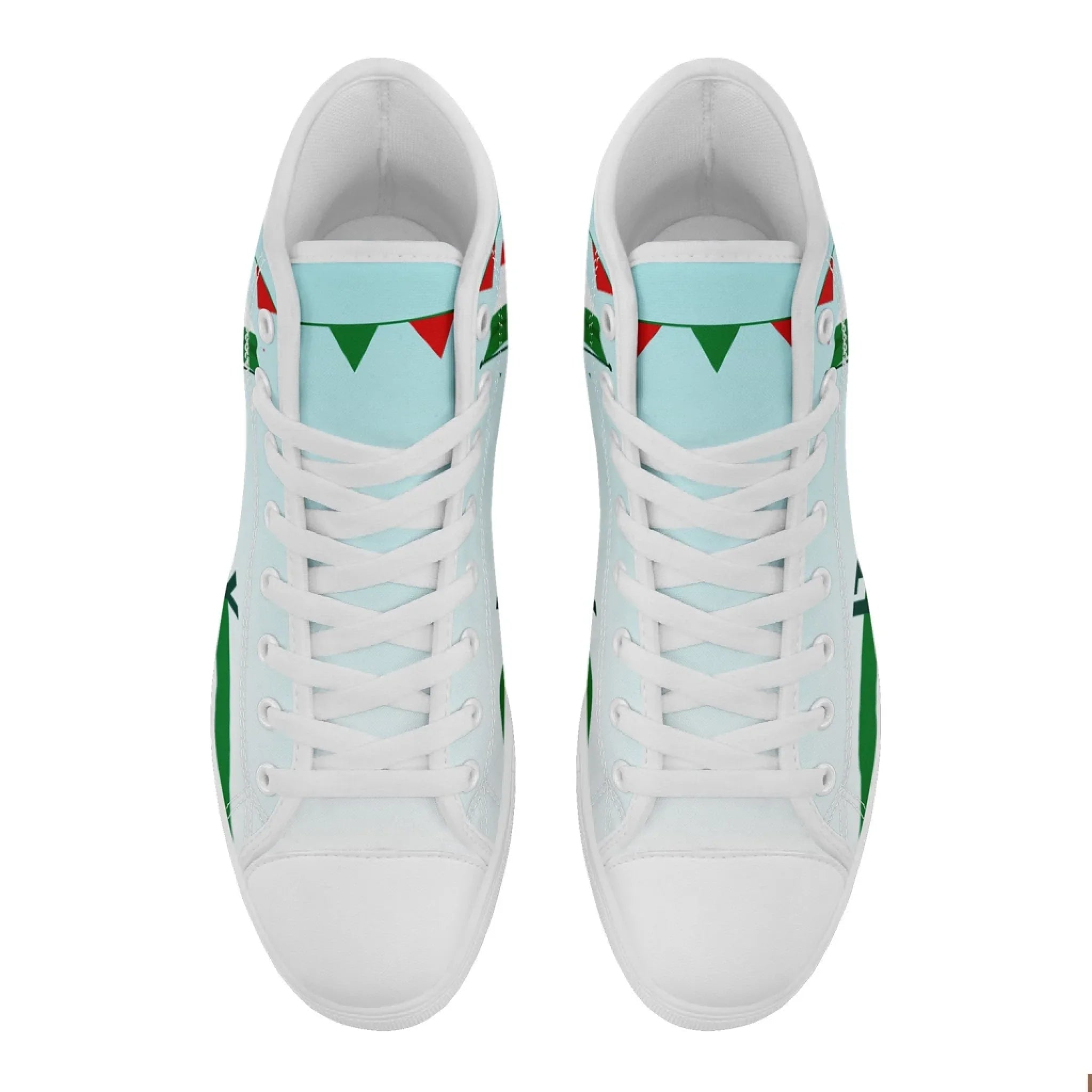 Personalized Italian Heritage High Tops Sneakers, Custom  Stylish & Breathable Patriotic Shoes, Canvas Streetwear