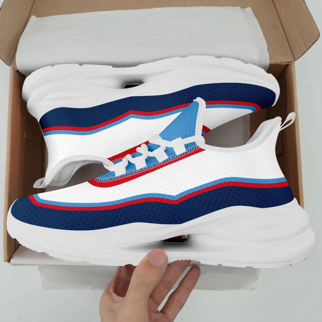 Personalized Branded Sneakers for Teams,Corporate Logo Walking Shoes, Breathable Unisex Shoes