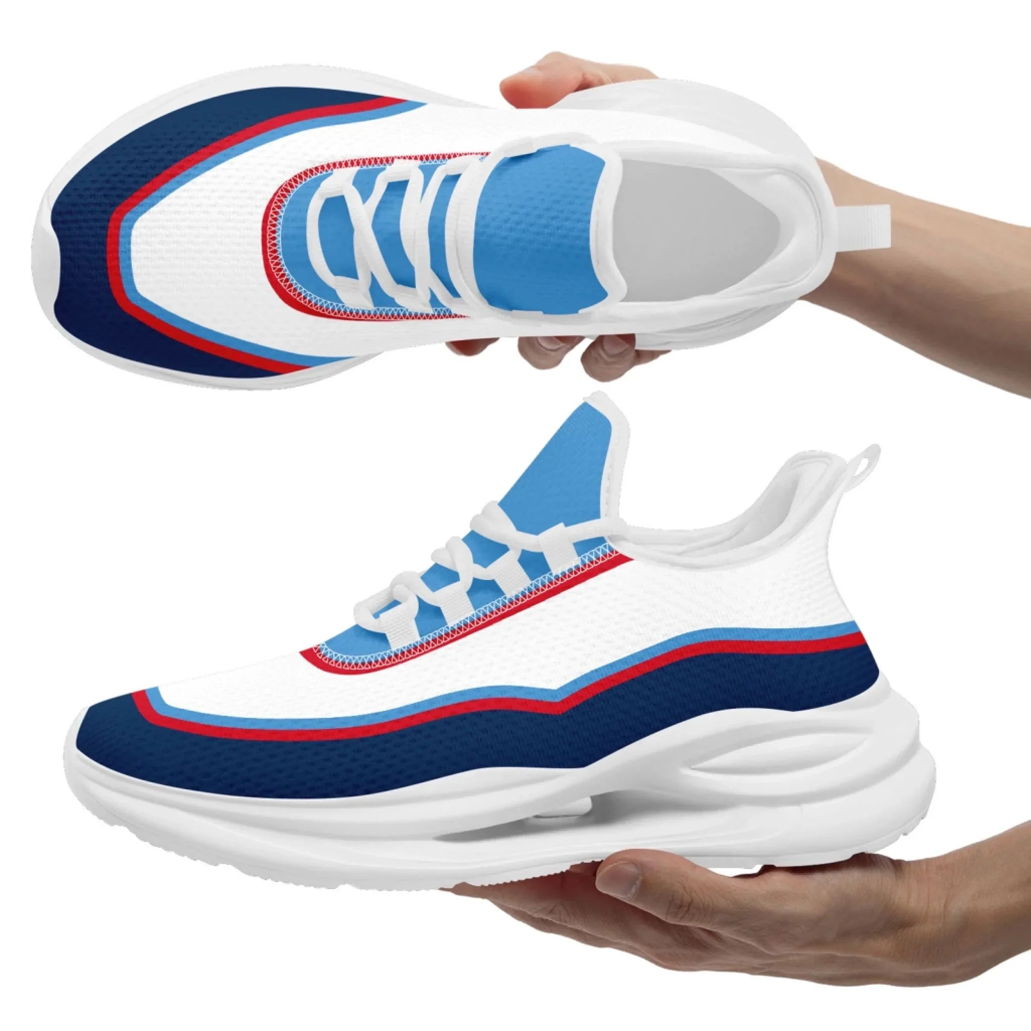 Personalized Branded Sneakers for Teams,Corporate Logo Walking Shoes, Breathable Unisex Shoes