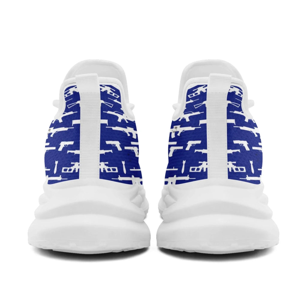 Personalized America Flag Sneakers, Custom Eagle, Star Print Shoes, Breathable and Comfortable Unisex Patriotic Shoes