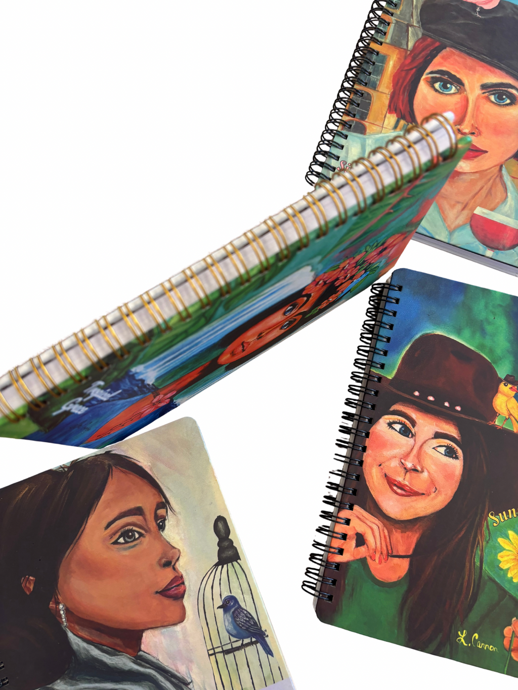 Sunshine & Sass Lined Hardcover Journal for Women - Colorful Notebook