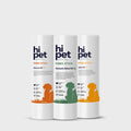 HiPet Paw Stick Care Set, Hemp Extract + Jojoba + Tamanu Oil Paw & Nose Balms, 3-Piece Bundle