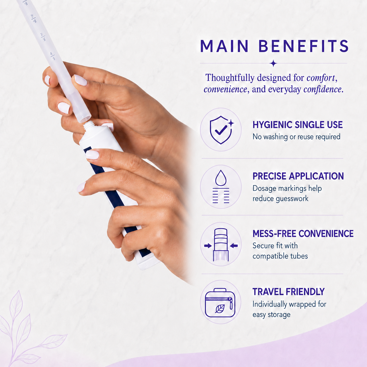 Disposable Vaginal Cream Applicators  for Premarin, Estace & many others (15 Pack)