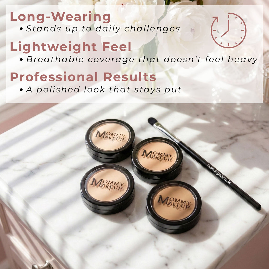 Mommy's Little Helper Concealer, Eyeshadow Base & Face Cover Up - SLEPT WELL (Medium/Dark)
