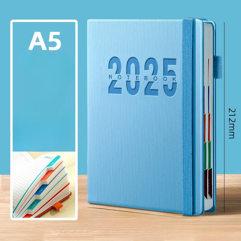 365 Day One Page Per Day 2025 New Calendar Log for Self Discipline and Time Management with 400 Pages