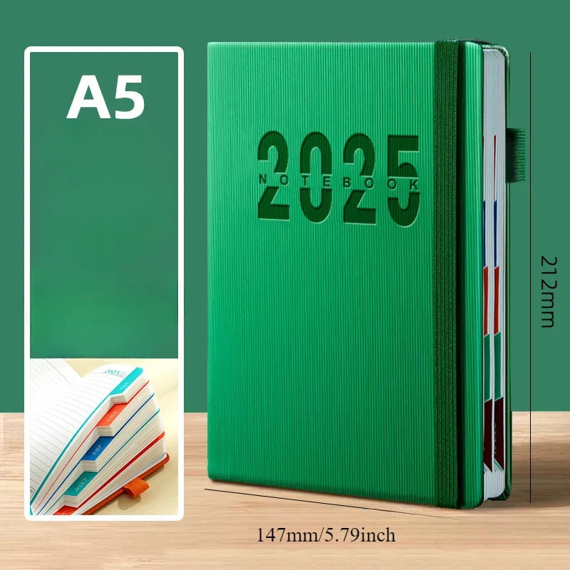 365 Day One Page Per Day 2025 New Calendar Log for Self Discipline and Time Management with 400 Pages