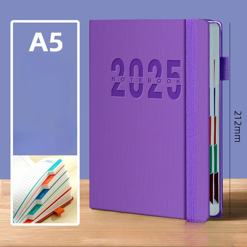 365 Day One Page Per Day 2025 New Calendar Log for Self Discipline and Time Management with 400 Pages