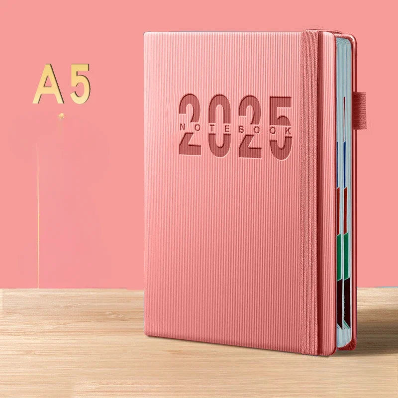 365 Day One Page Per Day 2025 New Calendar Log for Self Discipline and Time Management with 400 Pages