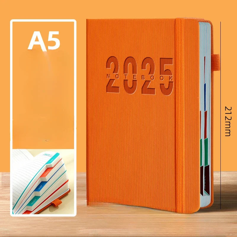 365 Day One Page Per Day 2025 New Calendar Log for Self Discipline and Time Management with 400 Pages