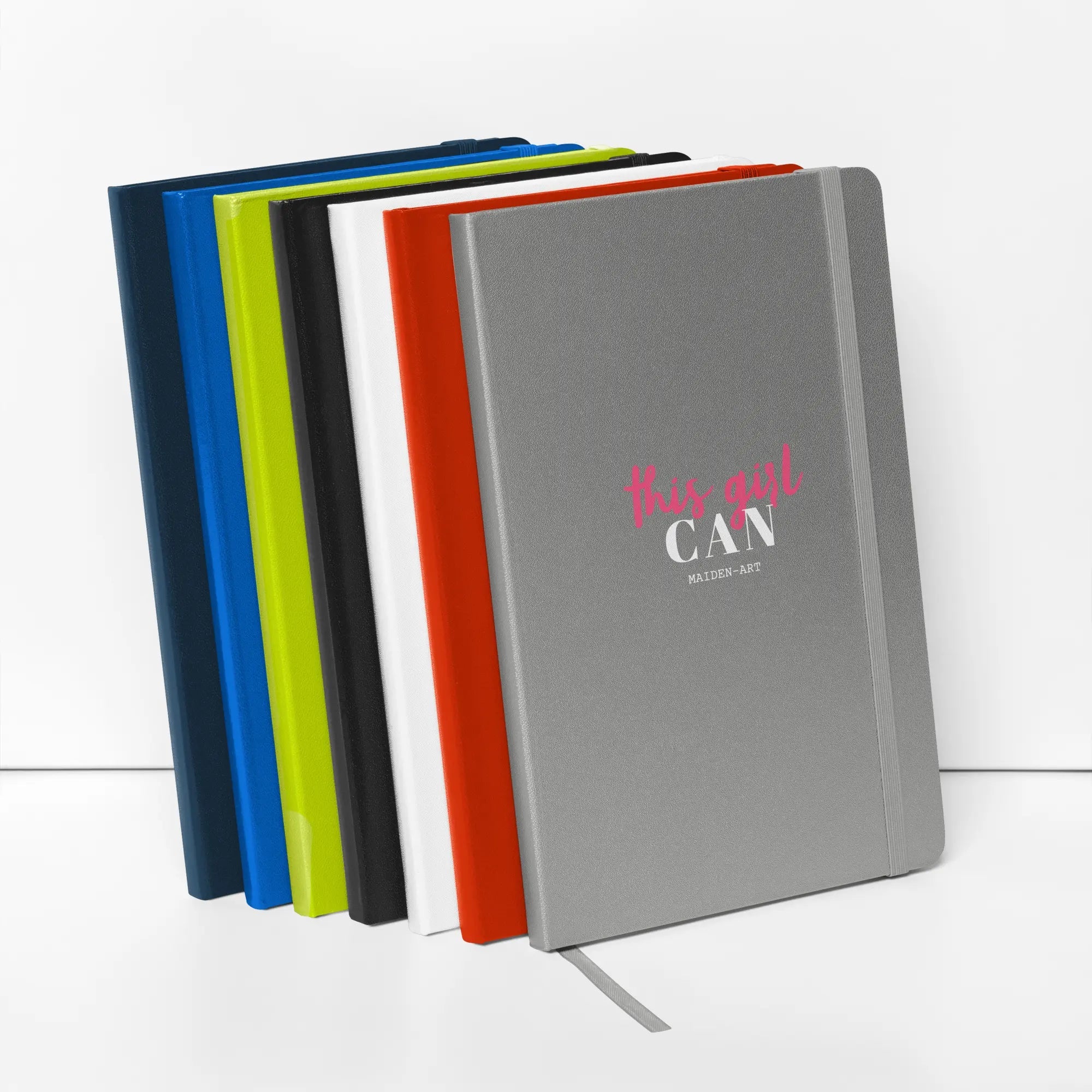 This Girl Can Hardcover bound notebook - JournalBook - stationary